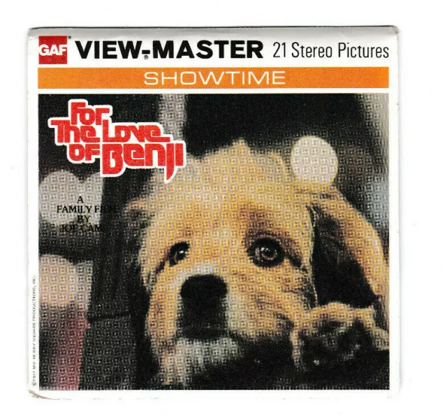 View-Master For the Love of Benji GAF