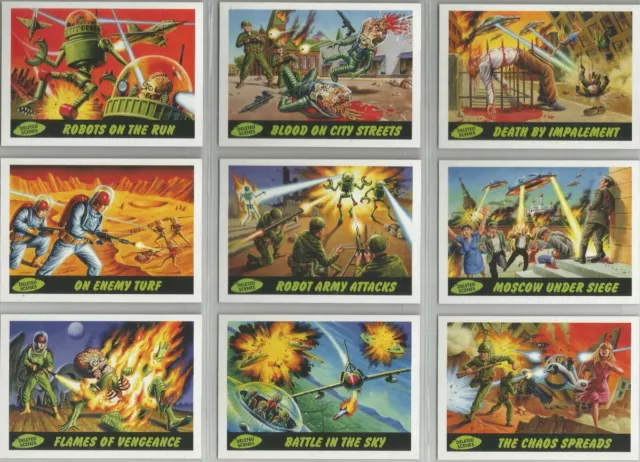 Mars Attacks Heritage - "Deleted Scenes" 10 Card Chase Set