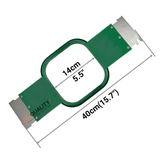 Embroidery Hoop 15cm(6″) for Melco Amaya Machine| 40cm(15.7″) Wide-Square