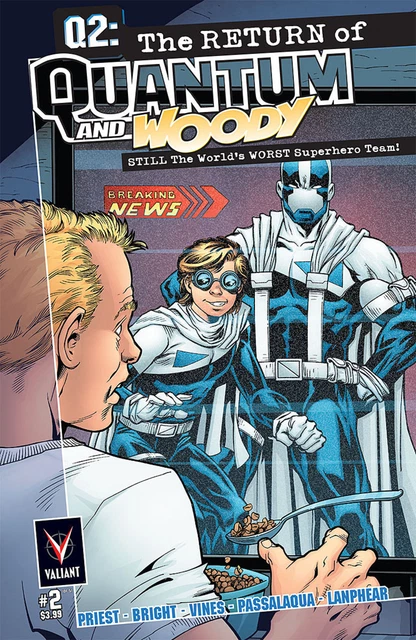 Q2: The Return Of Quantum And Woody (2014) #2 Vf/Nm Cover A Valiant Comics