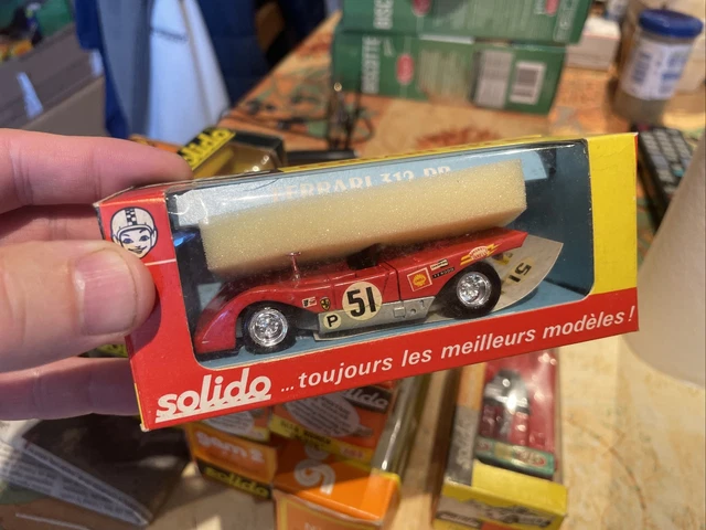 Miniature Solido – Ferrari 312P (1:43) – Modèle France, état Très Bon