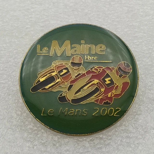 Pin's Moto 24 Heures Du Mans 2002 - Le Maine Libre