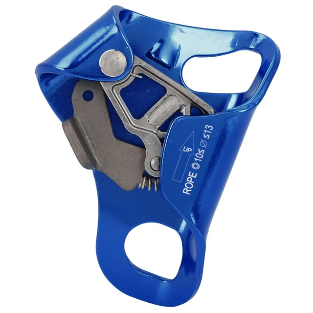 Outdoor Climbing Chest Ascender Rappelling Gear Rope Clamp For 8-13mm
