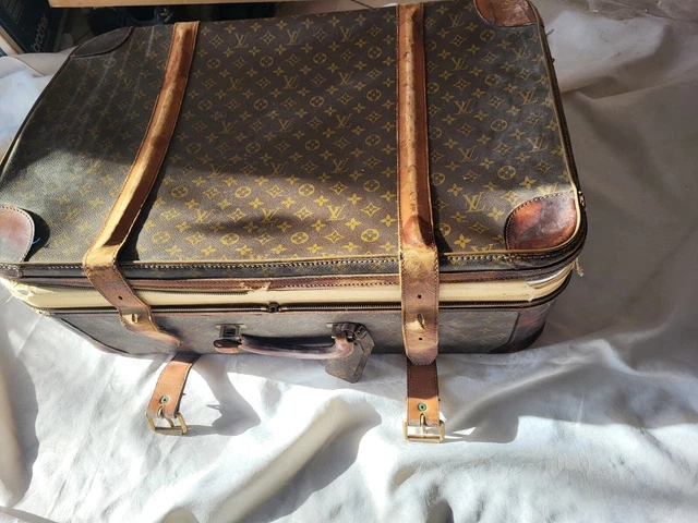 Ancienne valise LOUIS VUITTON à restaurer - collection bagage  vintage luxe