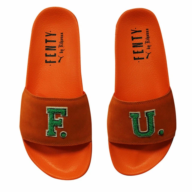Fur slides on sale puma rihanna