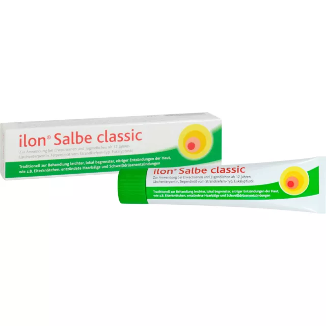 ilon Salbe classic bei leichten eitrigen Entzündungen , 25 g Salbe 10056674 2