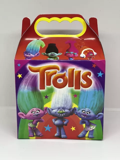 10 ct. Pack - Trolls Candy Boxes / Paquete con 10 Cajas de Trolls para Dulces