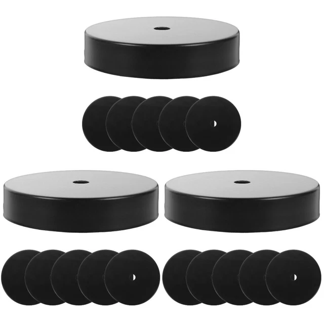 Kit de 18 piezas de accesorios de luz de repuesto placa de montaje dosel piezas accesorios de luz
