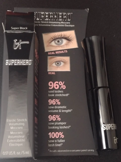 IT COSMETICS Superhero Mascara 5ml*Travel size*BNIB RRP£11