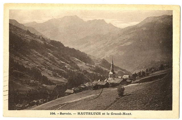 CPA 73 Savoie Hauteluce et le Grand-Mont