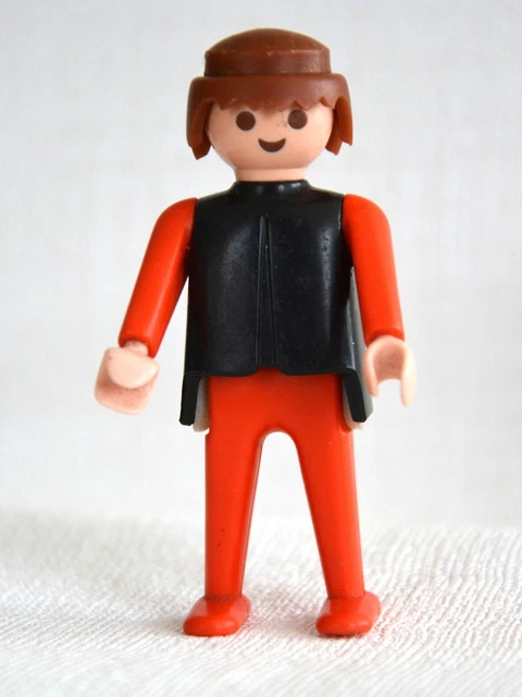 Playmobil Vintage Rouge Pastel – 1974 – Rare Personnage