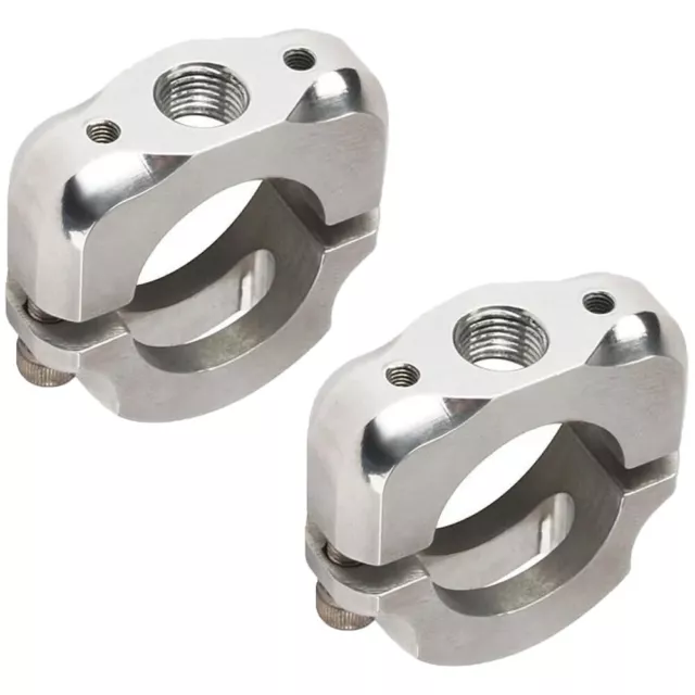 All-in-One Accessory Clamp - 1" Tube, Billet Aluminum - 2 Pack