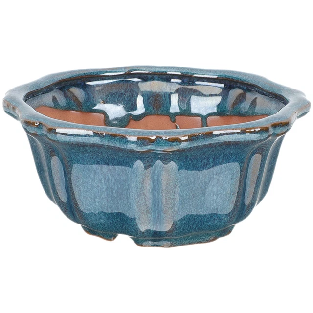 Vaso Per Piante Grasse In Ceramica GeLive Con Uccellini - Bianco - 2