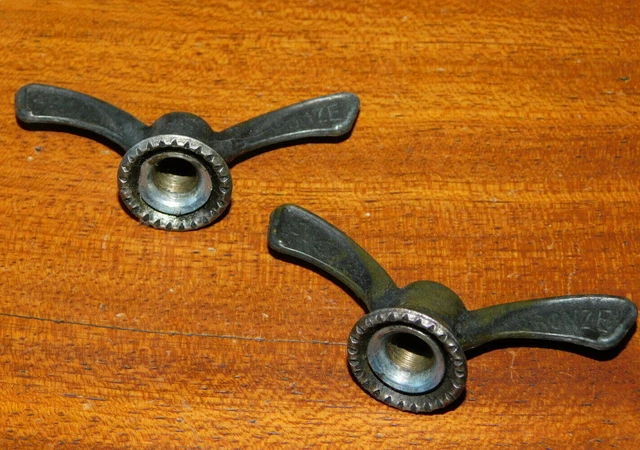 Écrou Papillon Alu SOVA Pour Vélo Ancien – Vintage Bicycle Wingnut, Occasion