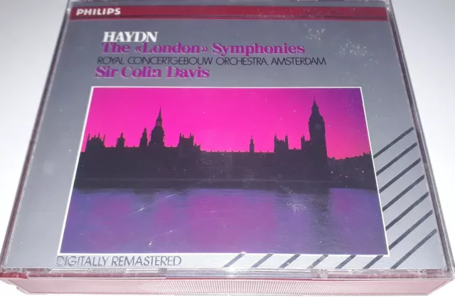 Joseph Haydn Rare Coffret 4 Cd The London Symphonies / Sir Colin Davis