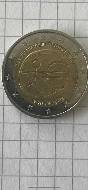 2 Euro Münze Wwu Fehlprägung Wert 2 EURO MÜNZE eire Strichmännchen WWU 1999-2009 Fehlprägung EUR 25,00