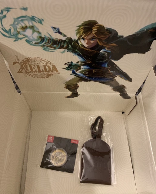 ZELDA TEARS OF The Kingdom Pre Order Luggage Tag & Collectors Coin With