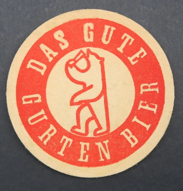 Lot De 2 Sous-Bocks Anciens – BERGENBIER, Montagne, Bierdeckel Vintage