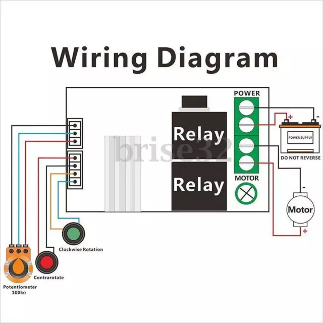 New Universal DC 6-24V 3A PWM RC Motor Speed Regulator Controller Switch 2