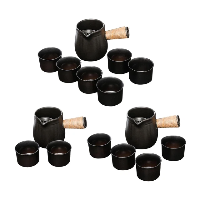 Théière en céramique avec tasse à thé avec passoire à thé pour hôtel