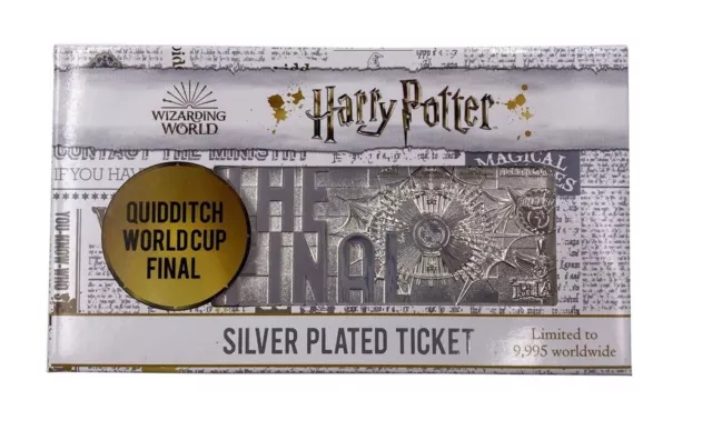 Harry Potter réplique Quidditch World Cup Final Ticket Limited Edition 464225