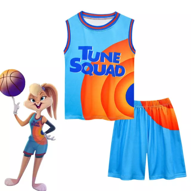 All Kids Boys Basketball Kits Sports Tracksuit Jersey Shirt+Shorts Training Set