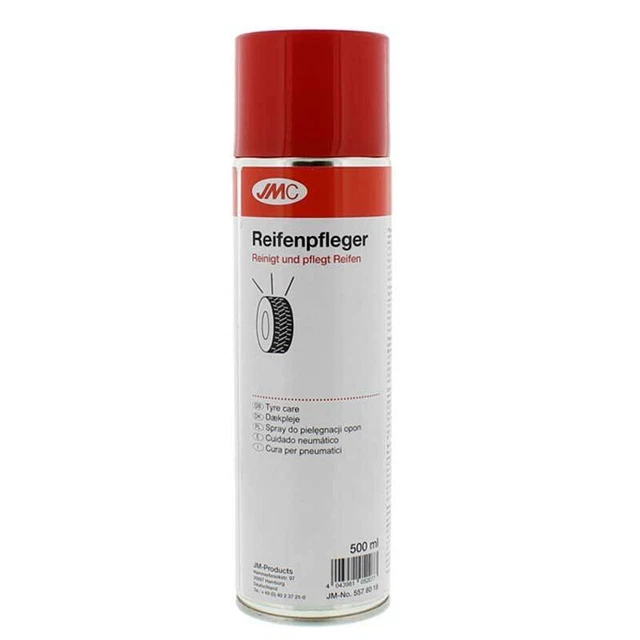 Reifenpfleger 500ml JMC 5578018 Gummi Glanz Spray Reiniger Reifenschwarz