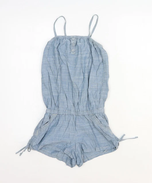 Cravatta da donna blu Hollister 100% cotone taglia 6