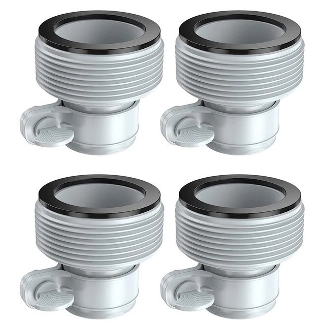 Filter Pump Interface 1.25 inch Hose Adapter for Pump and Seawater Systems