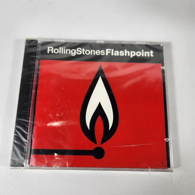 ROLLING STONES -FLASHPOINT CD Long Box W/Hype sticker