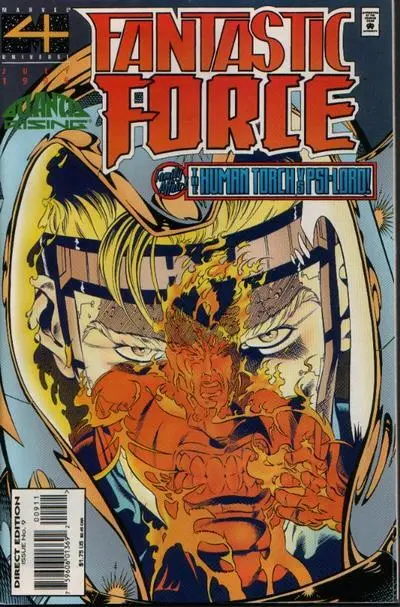 Fantastic Force #9 Marvel Comics July Jul 1995 (VFNM)