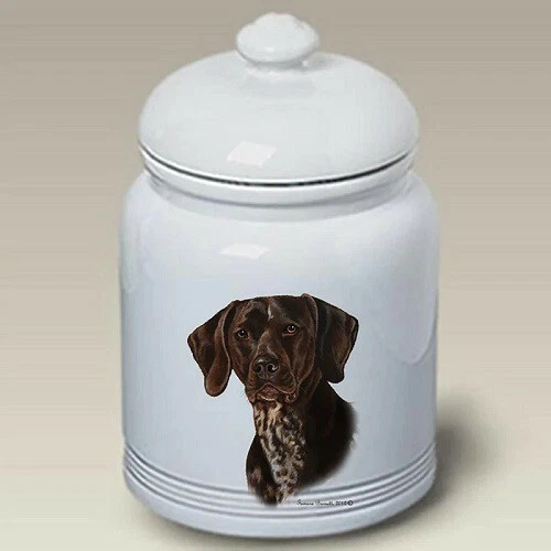 German Shorthaired Pointer Ceramic Treat Jar TB 34049