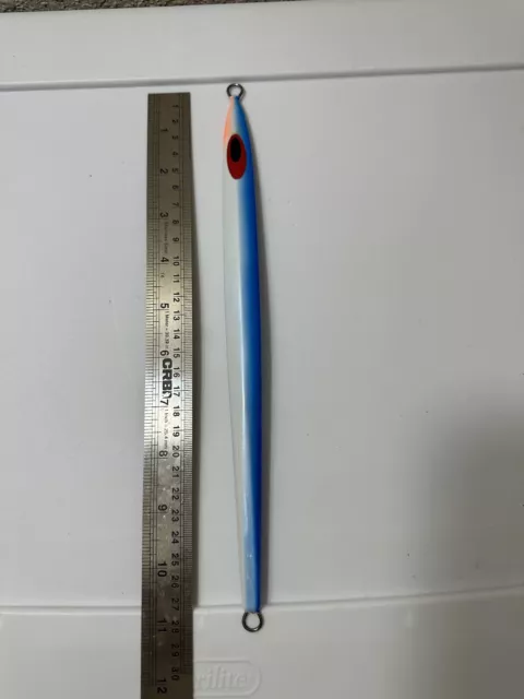 Saltwater Fishing Jig Vertical Metal Lead Jig Jigging Bait Hook.300GR. AJ & Tuna