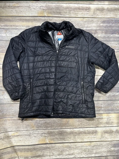 Columbia Omni-Heat 2XLT Puffer Coat Jacket Men's 2XL Tall - Pockets W/ No Hood