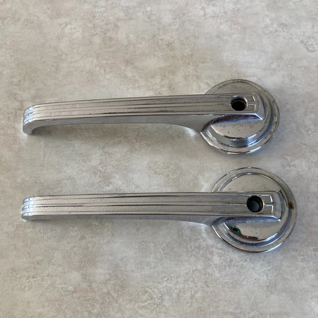 Vintage Ford Mustang Inside Door Handles Two (2) 65-67 C5ZB - 6522614-A