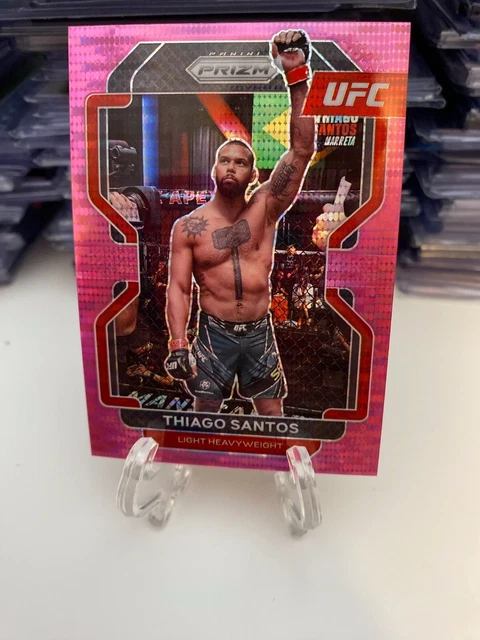 2022 Panini Prizm UFC THIAGO SILVA - Pink Pulsar /42 🔥