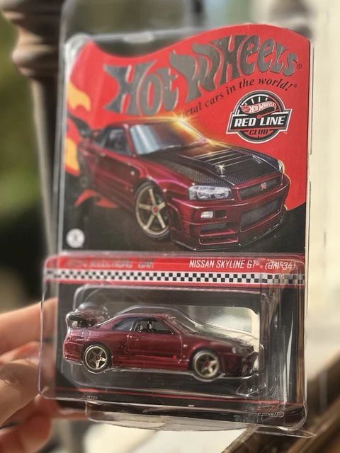 Hot Wheels RLC 2024 – Nissan Skyline GT-R BNR34 – Précommande Confirmée