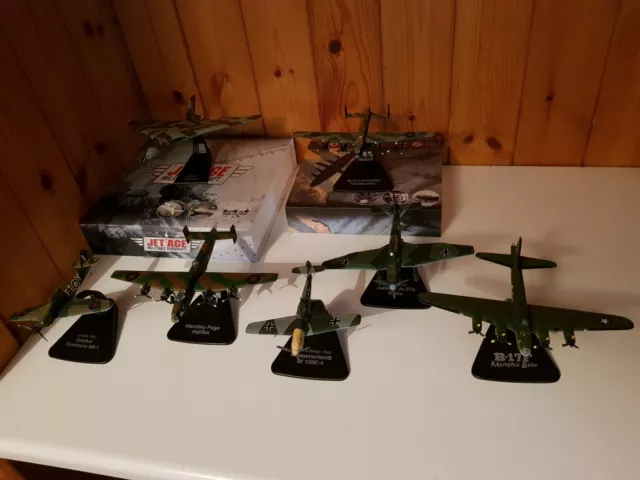 ATLAS EDITIONS Aircraft/Plane Bundle/Job Lot x7 -Avro Lancaster, Avro Vulcan etc