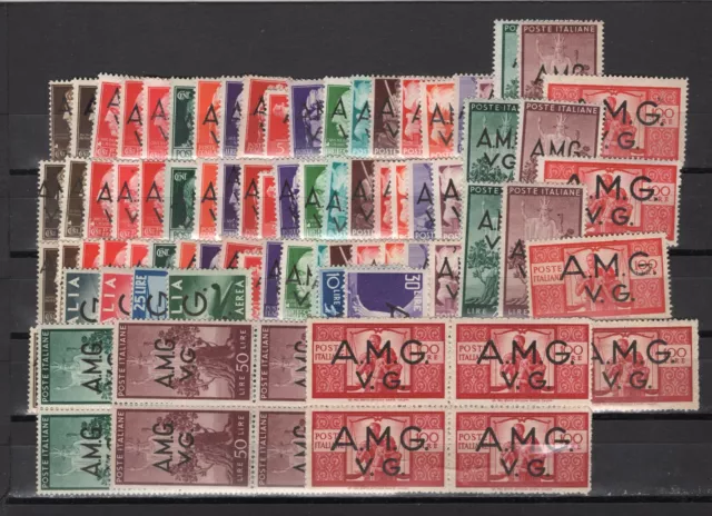 Italy Amg Vg Ftt Trieste Great Stock Enormous Catalogue Value All Perfect Mnh