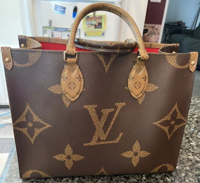 Louis Vuitton Monogram OnTheGo MM - Brown Totes, Handbags - LOU689188
