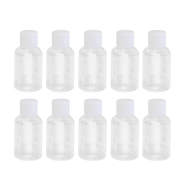 10PCS Cosmetics Container Bottles Plastic Squeeze Bottles Plastic Sample Bottles