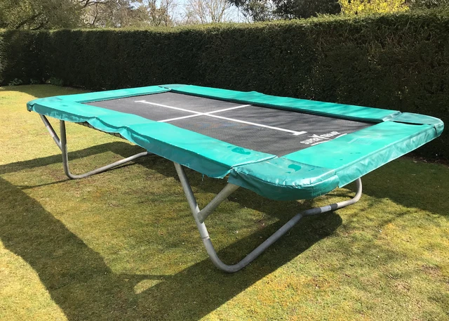 Supertramp rectangular hotsell trampoline