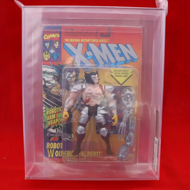 Robot Wolverine Albert 6th 1994 X-Men MARVEL COMICS Toy Biz AFA 80 NM