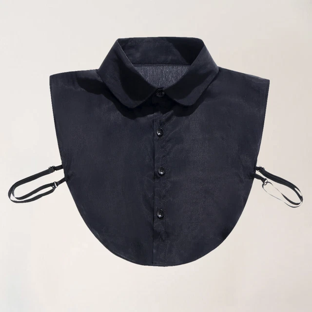 YEKEYI Falso Collare Staccabile Collare Donna Mezza Falso Camicia Collare Dickey Tops Collare Per Le Donne Nero Taglia Unica 128603292