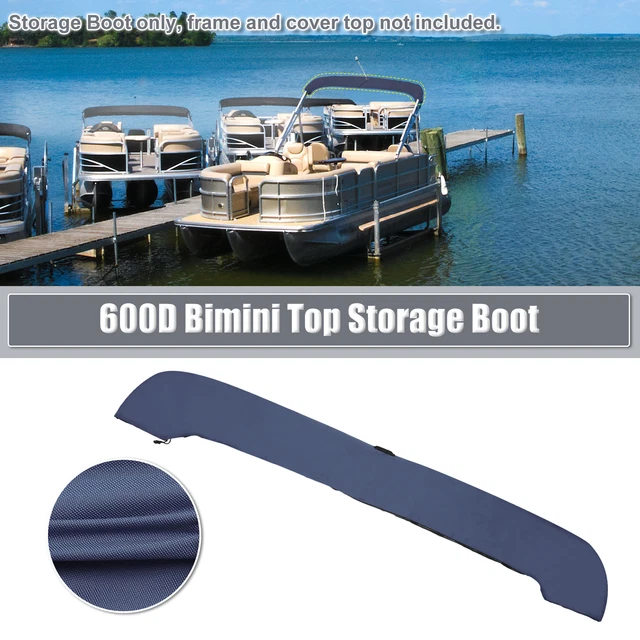Housse Rangement Bimini Top Bateau 79-84 Bleue - Protection Pour 3 Ou 4 Arceaux Housse Rangement Bimini Top Bateau 79-84 Bleue - Protection Pour 3 Ou 4 Arceaux