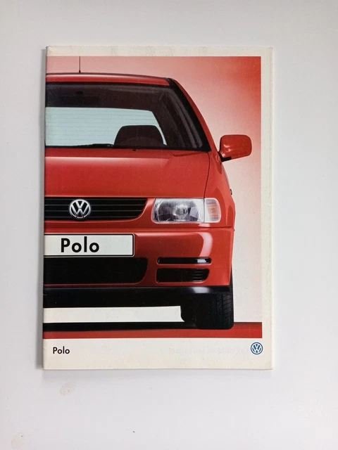 Depliant Brochure Volkswagen Polo 1997 Gamma Completa Lingua italiana