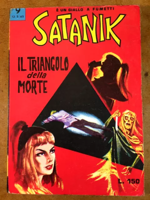 Satanik n 9 ! Originale ! Ottimo/edicola !!