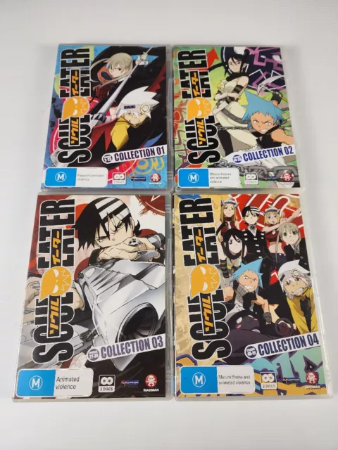 ANIME SOUL EATER COMPLETE TV SERIES VOLUME 1-51 END ENG SUB ALL REGION DVD