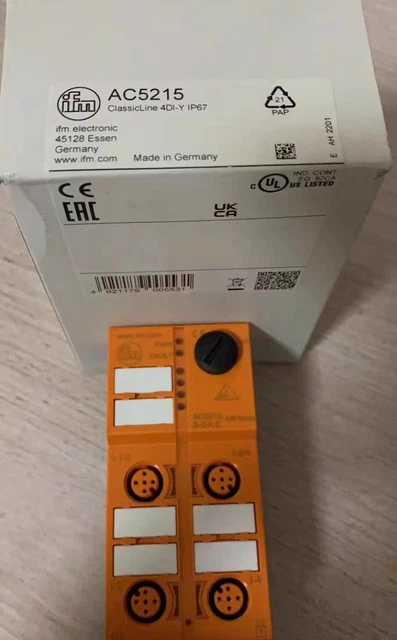 1pcs IFM AC5215 AS-Interface I/O Module ClassicLine 4DI-Y IP67