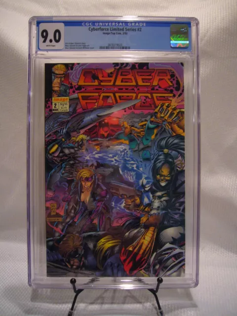 Image/Top Cow Comics Cyberforce Limited Series #2 CGC graded 9.0